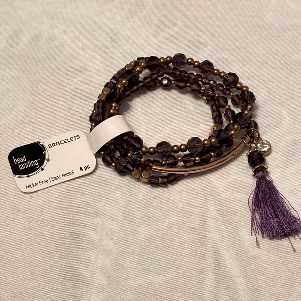 Y2K Bead Landing crystal bracelet - Picture 3 of 12